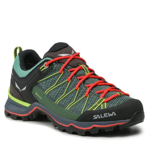Παπούτσια πεζοπορίας Salewa Ws Mtn Trainer Lite Gtx GORE-TEX 61362 Feld Green/Fluo Coral 5585