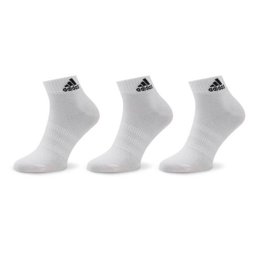 Σετ 3 ζευγάρια ψηλές κάλτσες γυναικείες adidas T Spw Ank 3P HT3468 White/Black