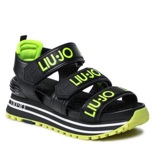 Σανδάλια Liu Jo Maxi Wonder Sandal 7 BA2145 TX121 Black/Yellow S1155