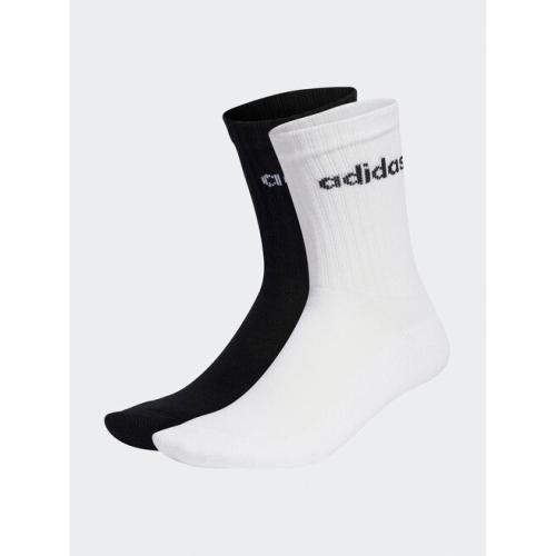 Κάλτσες Ψηλές Unisex adidas Linear Crew Cushioned Socks 3 Pairs IC1302 medium grey heather/white/black