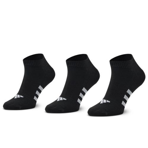 Σετ κοντές κάλτσες ανδρικές 3 τεμαχίων adidas Light IC9529 Black