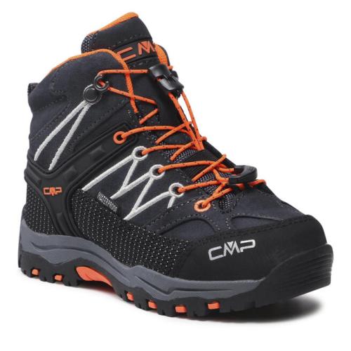 Παπούτσια πεζοπορίας CMP Rigel Mid Trekking Shoe Wp 3Q12944 Antracite/Flash Orange 47UG