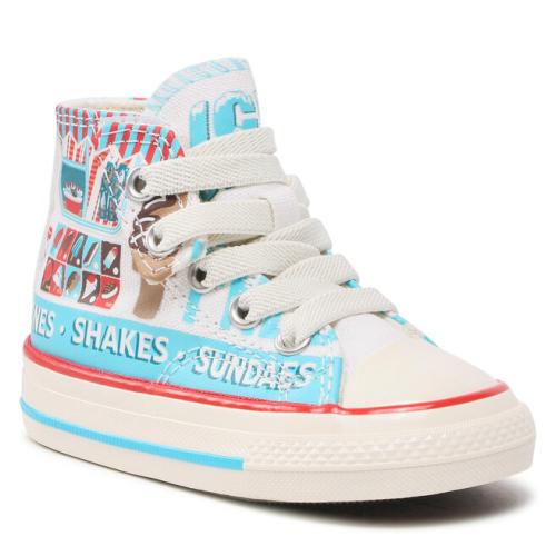 Sneakers Converse Chuck 70 1V Hi A00397C White/Baltic Blue/Soft Red