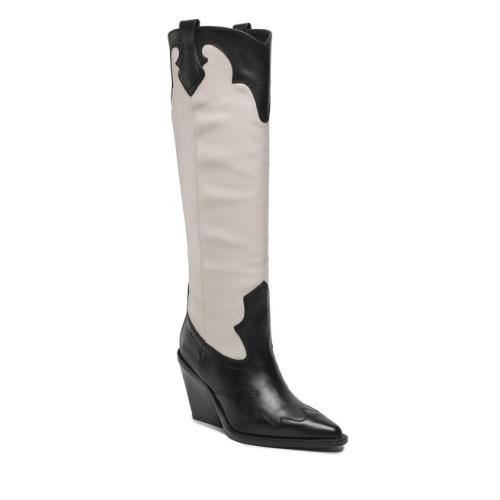 Μπότες Bronx High boots 14287-AG Black/Off White 2295
