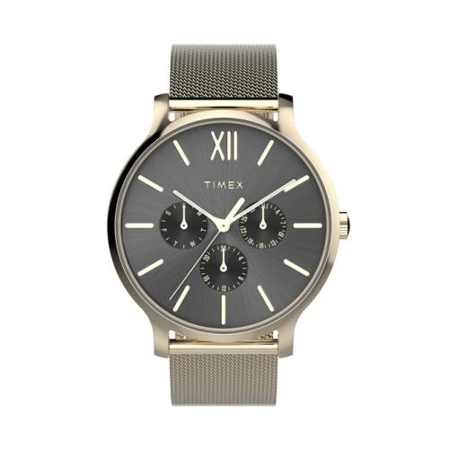 Ρολόι Timex Transcend TW2W20000 Gold/Grey