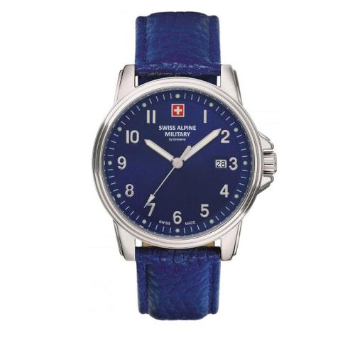 Ρολόι Swiss Alpine Military 7011.1535 Blue/Silver/Blue