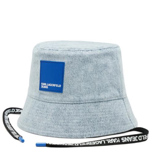 Καπέλο Bucket Karl Lagerfeld Jeans 231D3405 Acid Light Blue J110