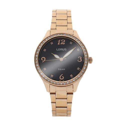 Ρολόι Lorus RG232TX9 Rose Gold/Black