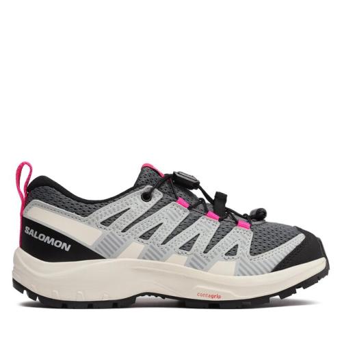 Παπούτσια πεζοπορίας Salomon Xa Pro V8 L47289100 Quiet Shade/Pearl Blue/Pink Glo