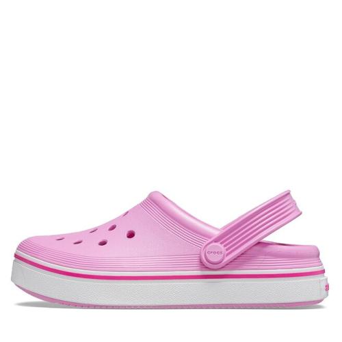 Παντόφλες Crocs Crocs Crocband Clean Clog Kids 208477 Taffy Pink 6SW