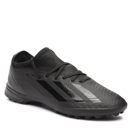 Παπούτσια adidas X Crazyfast.3 Turf Boots IE1570 Cblack/Cblack/Cblack
