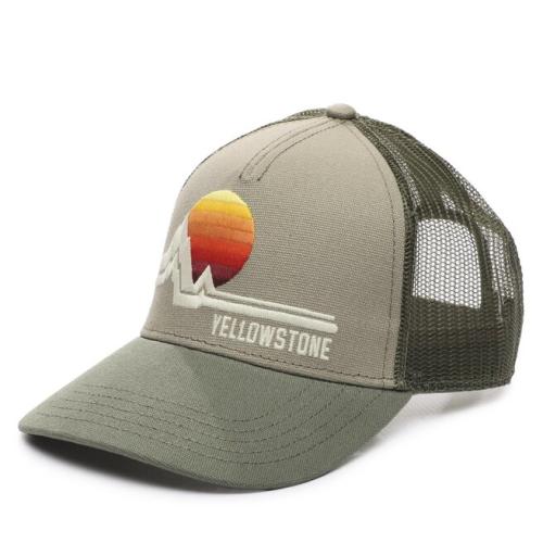 Καπέλο Jockey American Needle Valin - Yellowstone National Park SMU500A-YNP Light Olive