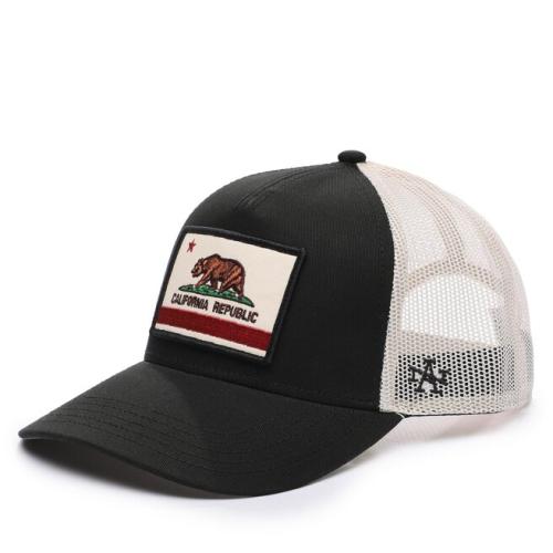 Καπέλο Jockey American Needle Valin Cali SMU679B-CALI Ivory/Black