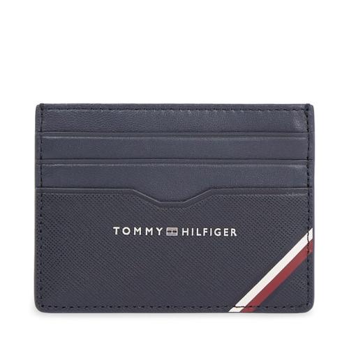 Θήκη πιστωτικών καρτών Tommy Hilfiger Th Central Cc Holder AM0AM11583 Space Blue DW6