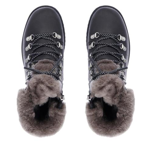 Μπότες Χιονιού EMU Australia Larawag Leather W12937 Black