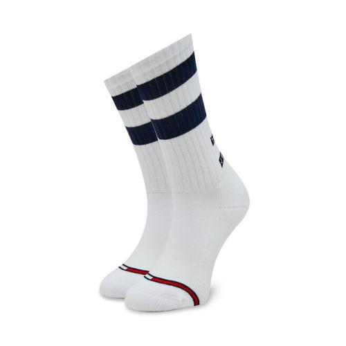 Κάλτσες Ψηλές Unisex Tommy Hilfiger 701225510 White/Navy 001