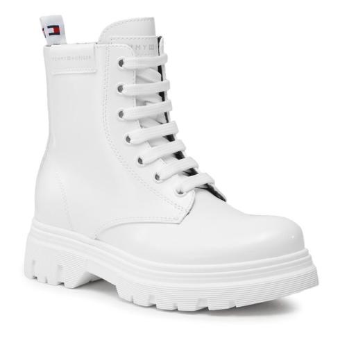 Μπότες Tommy Hilfiger T4A5-33039-1453 M White 100