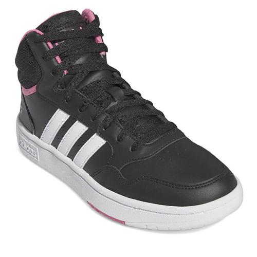 Παπούτσια adidas Hoops 3.0 Mid Shoes IG7896 Cblack/Ftwwht/Pnkfus