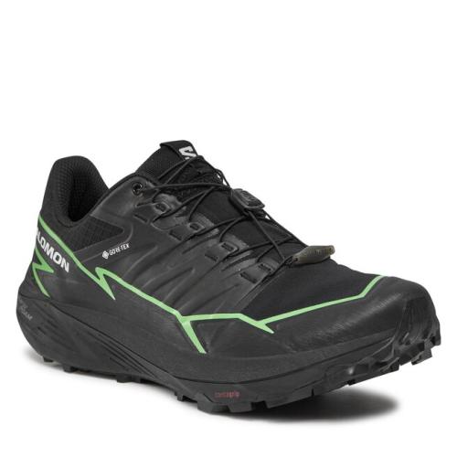 Παπούτσια Salomon Thundercross GORE-TEX L47279000 Black/Green Gecko/Black