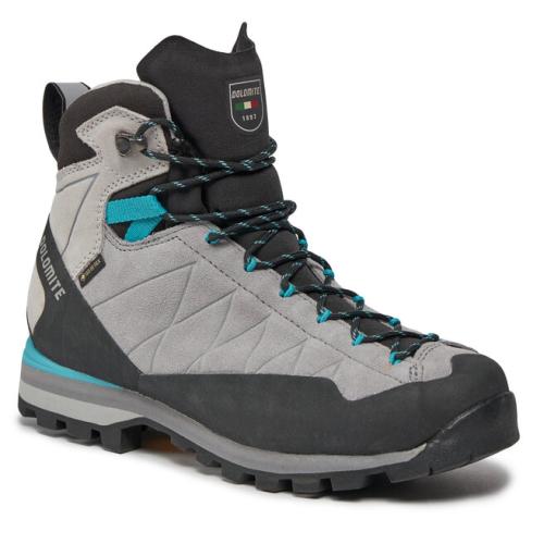 Παπούτσια πεζοπορίας Dolomite Crodarossa W'S Hi Close Fit Gtx GORE-TEX 289242 Aluminium Grey/Capri Blue