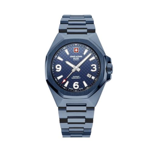 Ρολόι Swiss Alpine Military 7005.1195 Blue/Blue