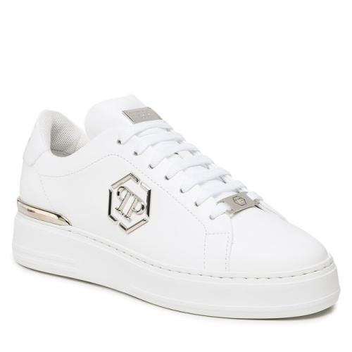 Αθλητικά PHILIPP PLEIN Leather Lo-Top Sneaker FABS USC0379 PLE075N White 01