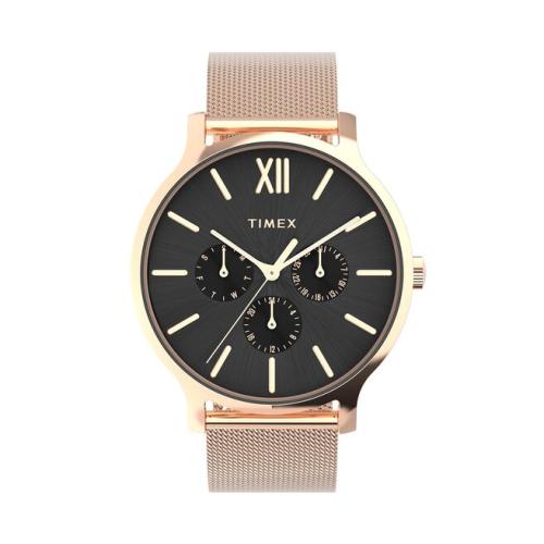 Ρολόι Timex Transcend TW2W19900 Gold/Black