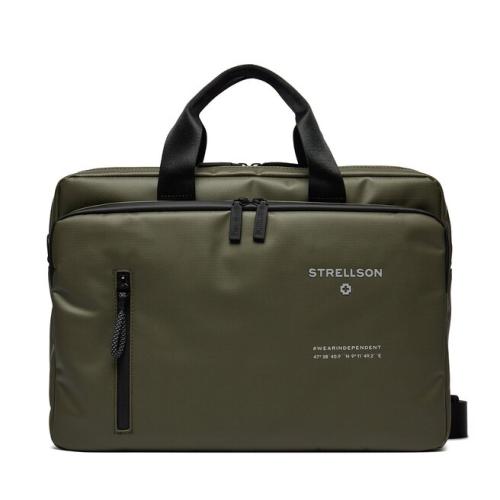 Τσάντα για laptop Strellson Charles Briefbag Mhz 4010003048 Khaki 603