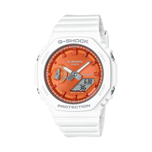 Ρολόι G-Shock Sparkle of Winter GMA-S2100WS-7AER White/Orange