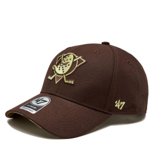 Καπέλο Jockey 47 Brand NHL Anaheim Ducks Frog Skin Camo Under 47 H-FRGMU25GWS-BW Brown