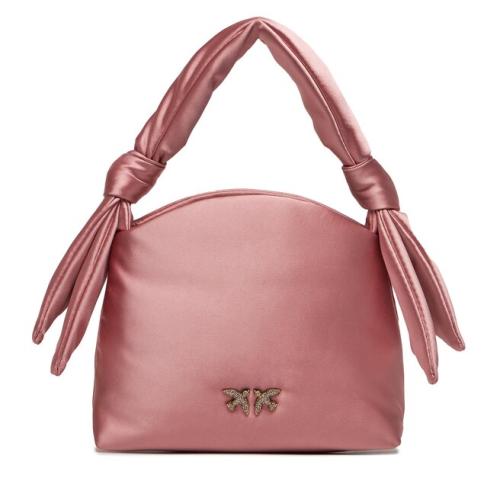 Τσάντα Pinko Knots Mini Pouch Satin PE 24 PLTT 102770 A1KA Pink N98