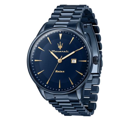 Ρολόι Maserati Solar Blue R8853146003 Navy