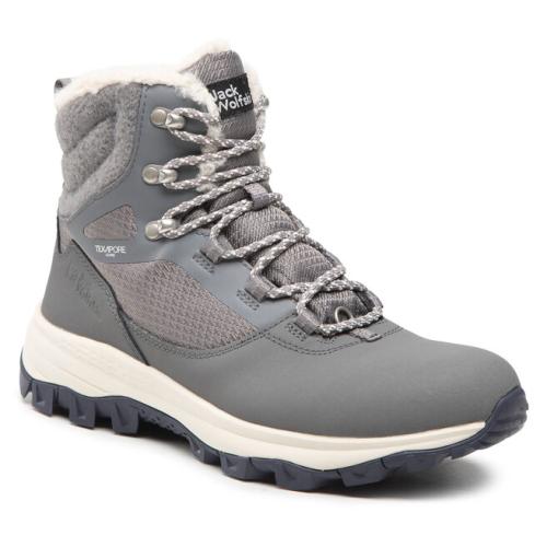 Παπούτσια πεζοπορίας Jack Wolfskin Everquest Texapore High 4053591 Tarmac Grey/Grey