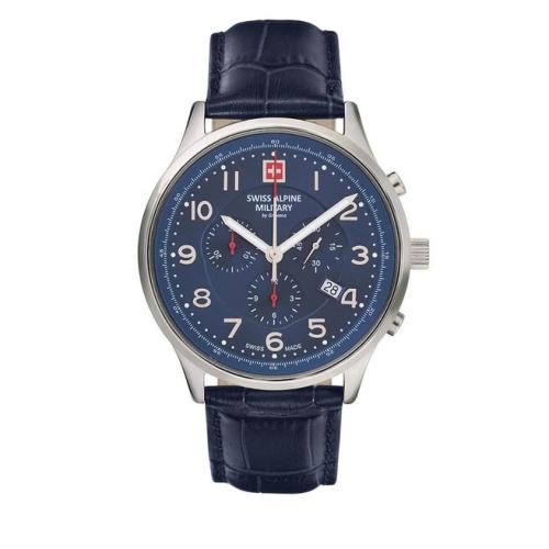 Ρολόι Swiss Alpine Military 7084.9535 Blue/Silver/Blue