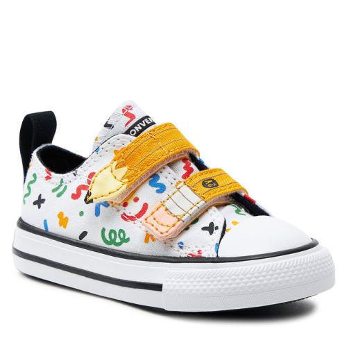 Sneakers Converse Chuck Taylor All Star Easy-On Doodles A07219C White/Yellow/Black