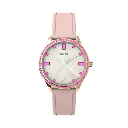 Ρολόι Timex Transcend TW2V95700 Gold/Pink
