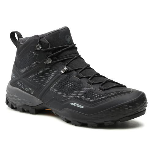Παπούτσια πεζοπορίας Mammut Ducan Mid Gtx GORE-TEX 3030-03540-00288-1085 Black/Dark Titanium