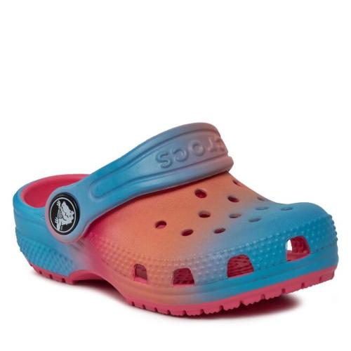 Παντόφλες Crocs Crocs Classic Color Dip Clog T 209043 Hyper Pink/Multi 6WA