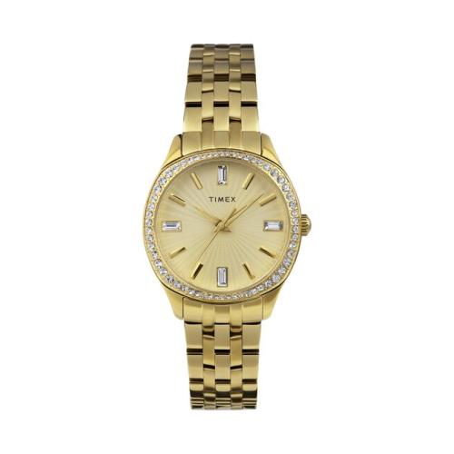 Ρολόι Timex Ariana TW2W17600 Gold/Gold