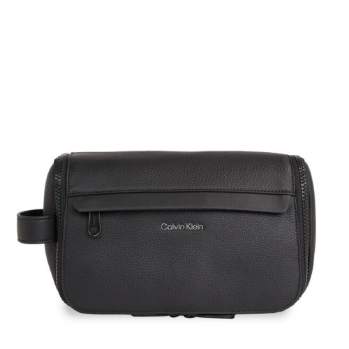 Τσαντάκι καλλυντικών Calvin Klein Ck Must Washbag W/Hanger K50K511699 Ck Black Pebble BEH
