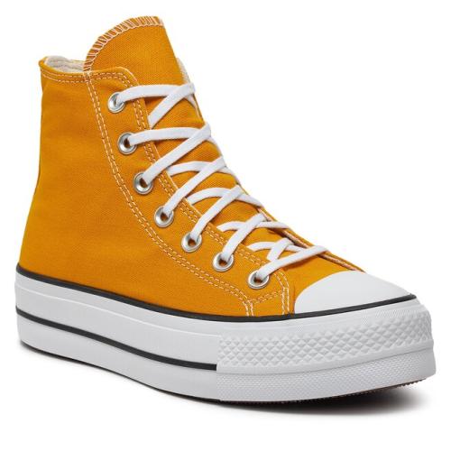 Sneakers Converse Chuck Taylor All Star Lift Platform A06506C Yellow/White/Black