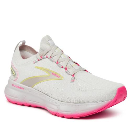 Παπούτσια Brooks Glycerin StealthFit 20 120372 1B 067 Grey/Yellow/Pink