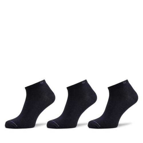 Σετ κοντές κάλτσες ανδρικές 3 τεμαχίων Calvin Klein 701218718 Navy 003