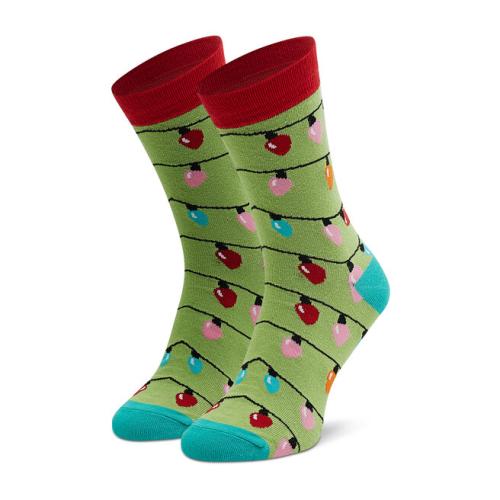 Κάλτσες Ψηλές Unisex Dots Socks SX-473-Z Πράσινο