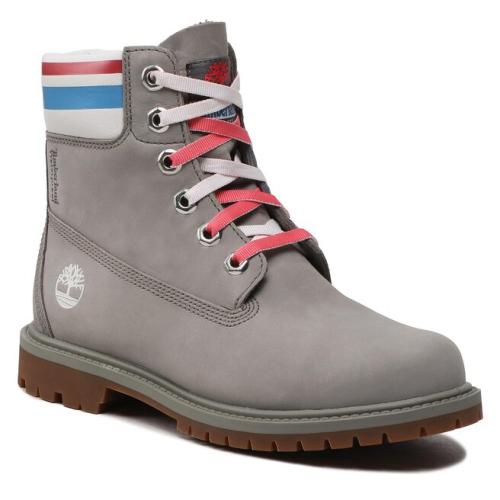 Ορειβατικά παπούτσια Timberland 6in Hert Bt Cupsole-W TB0A5M4MF49 Md Grey Nubuck Pink