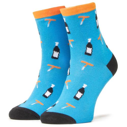 Κάλτσες Ψηλές Unisex Dots Socks DTS-SX-498-N Μπλε