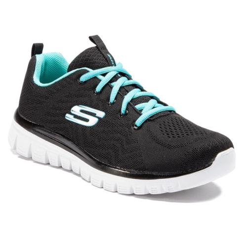 Παπούτσια Skechers Get Connected 12615/BKTQ Black/Turquoise