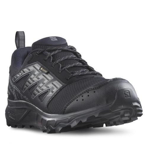 Παπούτσια Salomon Wander Gore-Tex L47148400 Black/Pewter/Frost Gray