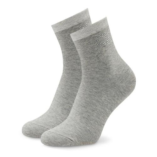 Κάλτσες Ψηλές Γυναικείες Calvin Klein Jeans 701218782 Light Grey Melange 003