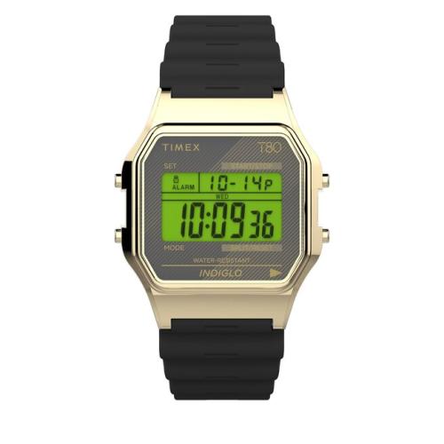 Ρολόι Timex T80 TW2V41000 Black/Gold